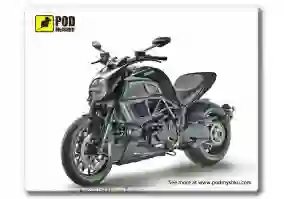 Килимок для миші Pod myshku Ducati Diavel