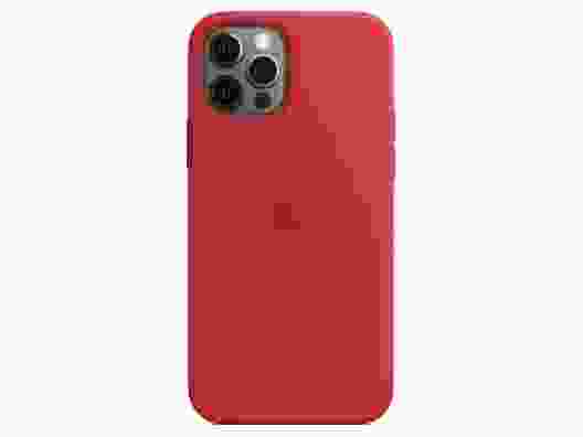 Чехол Apple Silicone Case with MagSafe for iPhone 12 Pro Original Red (MHL63) ДУБЛЬ