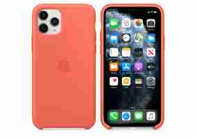 Чохол Apple Silicone Case for iPhone 11 Pro Max HQ Clementine (Orange) ДУБЛЬ