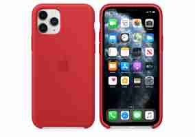 Чохол Apple Silicone Case for iPhone 11 Pro Max HQ Red ДУБЛЬ