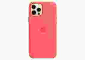 Чехол Apple Silicone Case with MagSafe for iPhone 12 Pro Max Original Pink Citrus (MHL93) ДУБЛЬ