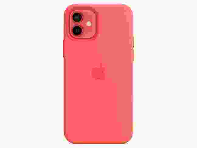 Чохол Apple Silicone Case with MagSafe for iPhone 12 mini HQ Kumquat ДУБЛЬ