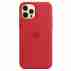 Чехол Apple Silicone Case with MagSafe for iPhone 12 Pro Max Original Red (MHLF3)