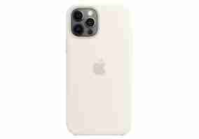 Чехол Apple Silicone Case with MagSafe for iPhone 12 Pro Max HQ White ДУБЛЬ