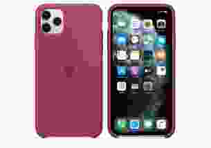 Чехол Apple Silicone Case for iPhone 11 Pro Max HQ Pomegranate