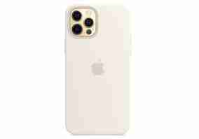 Чехол Apple Silicone Case with MagSafe for iPhone 12 Pro Original White (MHL53) ДУБЛЬ