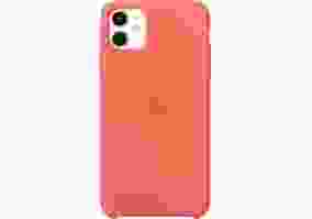 Чехол Apple Silicone Case for iPhone 11 HQ Clementine (Orange) ДУБЛЬ