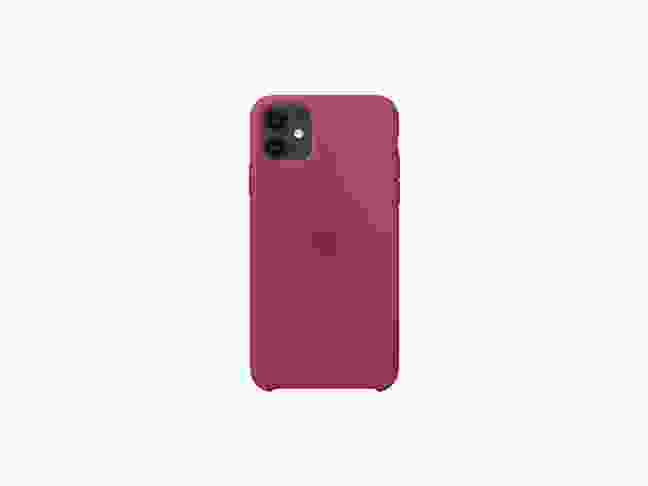 Чехол Apple Silicone Case for iPhone 11 HQ Pomegranate ДУБЛЬ