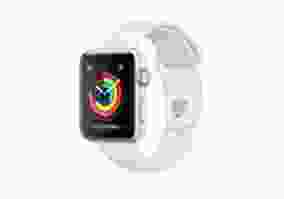 Часы-телефон Apple Watch 3 38 mm Cellular (белый)