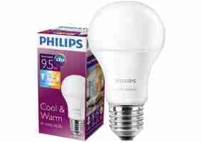 Лампа Philips LED Scene Switch A60 9.5W 3000K/6500K E27