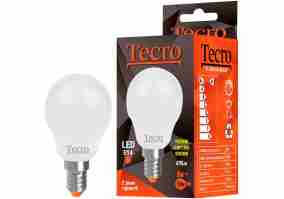 Лампа Tecro TL G45 6W 3000K E14