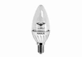 Лампа Maxus 1-LED-280 C37 CL-C 4W 4100K E14 AP