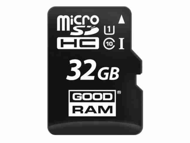 Карта памяти GOODRAM 32 GB microSDHC 60 Mb/s Class10 no adapter (M1A0-0320R11)