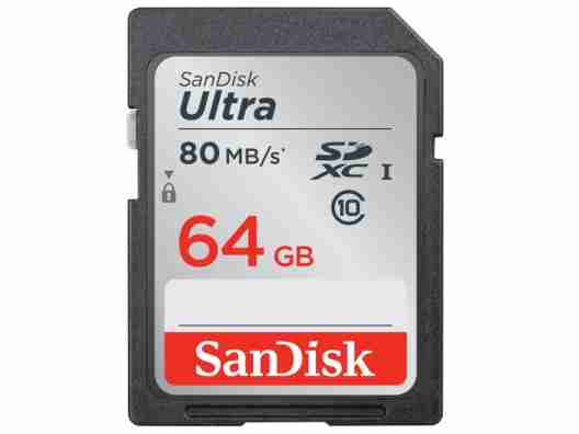 Карта памяти SanDisk 32 GB SDHC Ultra UHS-I Class 10 80 MB/s 533x