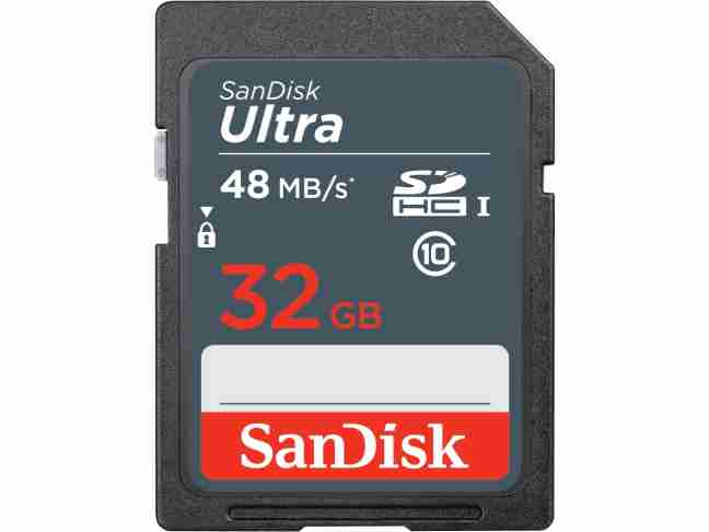 Карта памяти SanDisk 32 GB SDHC Class 10 Ultra UHS-I R48 MB/s (SDSDUNB-032G-GN3IN)