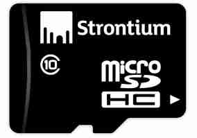 Карта памяти Strontium microSDHC Class 10 16Gb
