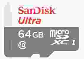 Карта пам'яті SanDisk 64 GB microSDXC Ultra 320x UHS-I + SD-adapter