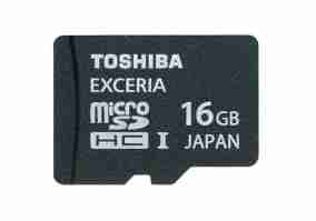 Карта памяти Toshiba 16 GB microSDHC Exceria UHS-I
