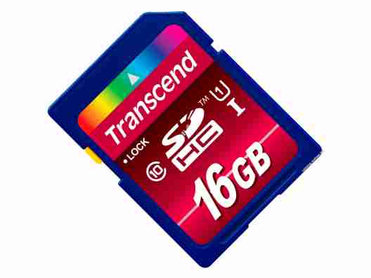 Карта памяти Transcend 16 GB SDHC Class 10 UHS-I (TS16GSDU1)