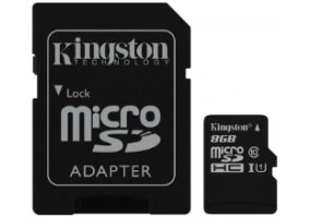 Карта памяти Kingston 8GB microSDHC Class 10