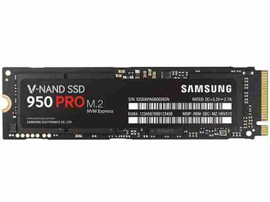 SSD накопитель Samsung 960 PRO M.2 MZ-V6P1T0BW