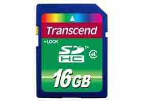 Карта памяти Transcend 16 GB SDHC Class 4 (TS16GSDHC4)