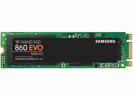 SSD накопитель Samsung 860 EVO M.2 MZ-N6E500BW