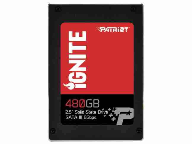 SSD накопитель Patriot Ignite PI480GS25SSDR