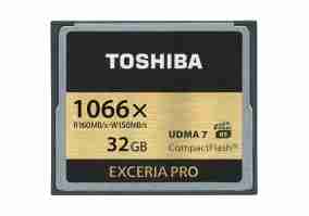 Карта пам'яті Toshiba 32 GB Exceria Pro CompactFlash UDMA 7 1066x (CF-032GSG(BL8)