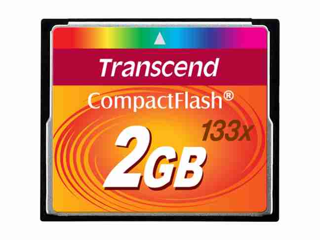 Карта памяти Transcend 2 GB 133X CompactFlash Card (TS2GCF133)