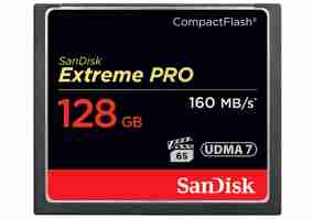 Карта пам'яті SanDisk 128 GB Extreme Pro 160MB/s CompactFlash