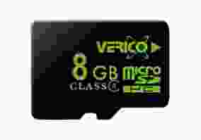 Карта памяти Verico 8GB microSDHC Class 4 (1MCOV-MDH683-NN)