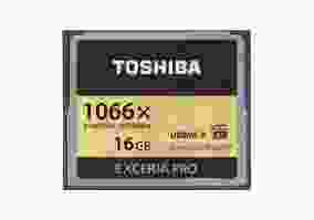 Карта памяти Toshiba 16 GB Exceria Pro CompactFlash UDMA 7 1066x (CF-016GSG(BL8)