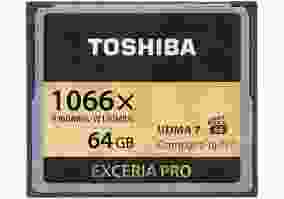 Карта памяти Toshiba 64 GB Exceria Pro CompactFlash UDMA 7 1066x (CF-064GSG(BL8)