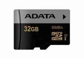 Карта пам'яті ADATA 32 GB Premier Pro microSDHC (UHS-I U3 95MB/s)