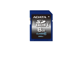 Карта памяти ADATA 8GB SDHC Class 10  (ASDH8GUICL10-R)