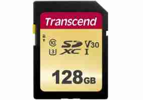 Карта памяти Transcend 128 GB SDXC Class 10 UHS-I (TS128GSDC500S)