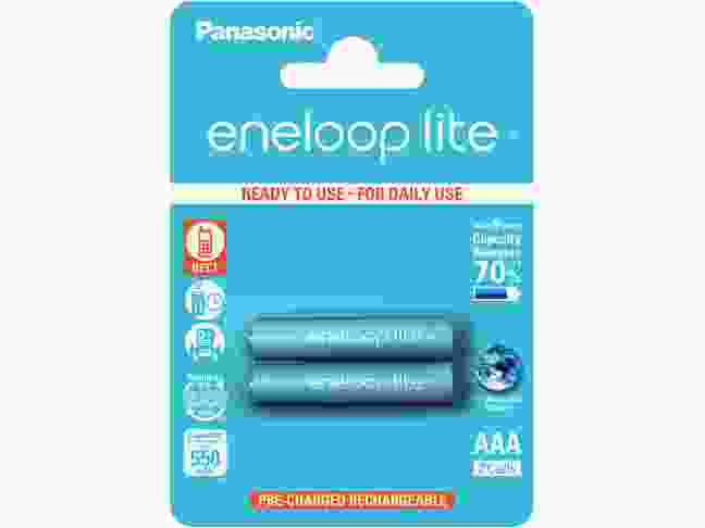 Аккумулятор Panasonic AAA 550mAh NiMh 2шт Eneloop Lite (BK-4LCCE/2BE)