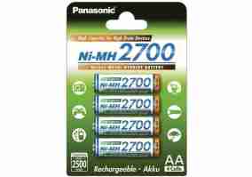 Акумулятор Panasonic AA 2700mAh NiMh 4шт High Capacity (BK-3HGAE/4BE)