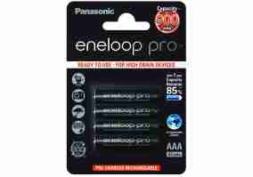 Аккумулятор Panasonic Eneloop Pro 4xAAA 900 mAh