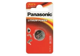 Батарейка Panasonic CR-2016 bat(3B) Lithium 1шт (CR-2016EL/1B)