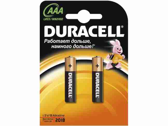 Батарейка Duracell 2xAAA MN2400