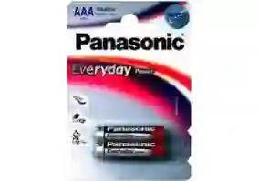 Батарейка Panasonic AAA bat Alkaline 2шт Everyday Power (LR03REE/2BR)