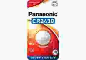 Батарейка Panasonic CR 2430 BLI 1 Lithium (CR-2430EL/1B)