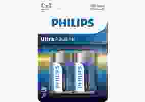 Батарейка Philips Ultra Alkaline 2xD