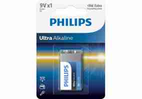 Батарейка Philips Ultra Alkaline 1xKrona