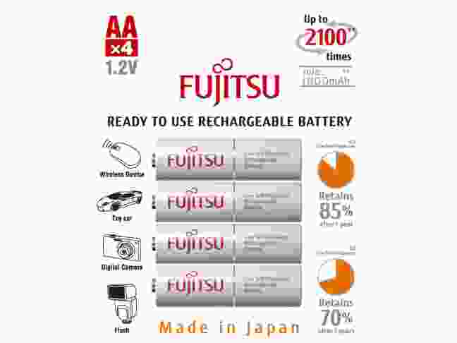 Аккумулятор Fujitsu 4xAA 1900 mAh + box