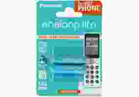 Аккумулятор Panasonic AAA 550mAh NiMh 2шт Eneloop Lite Dect series (BK-4LCCE/2DE)