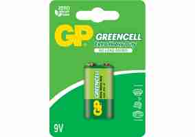 Батарейка GP Greencell 1xKrona