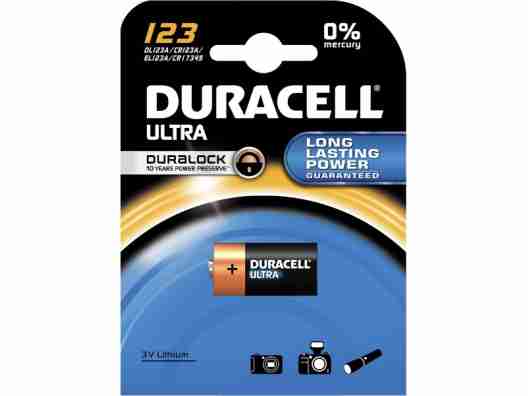 Батарейка Duracell 1xCR123 Ultra M3